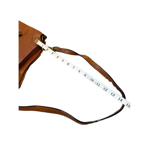 Elliott Lucca Vivien Large Brown Leather Hobo Bag Women's Shoulder Handbag - Picture 3 of 12